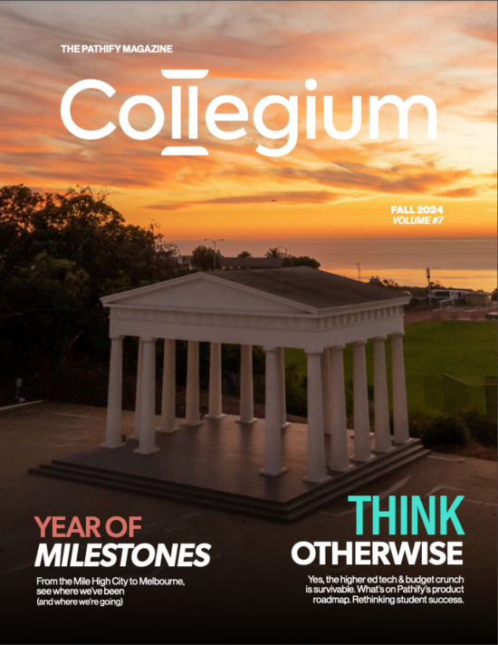 Collegium Magazine fall 2024 cover — Year of Milestones