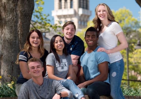 Utah State students