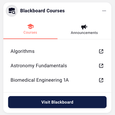 blackboard courses