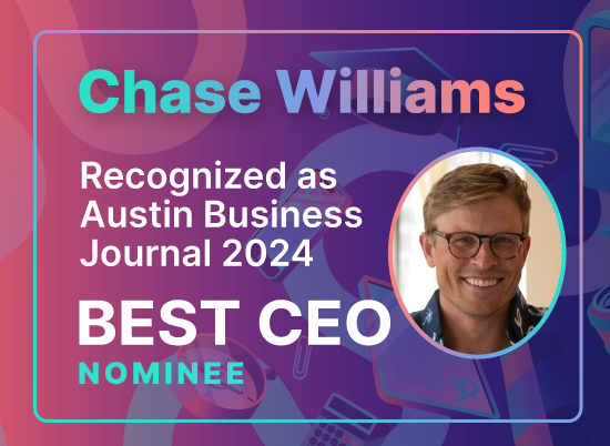 Austin Business Journal - Best CEOs - Pathify's Chase Williams - 2023