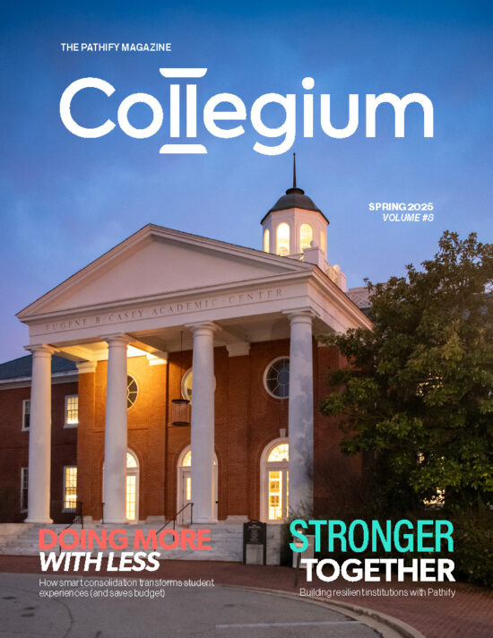 Collegium Magazine spring 2025 cover — Stronger Together
