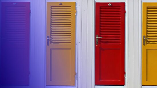 Introducing (the New & Improved!) Pathify Communities — blog tile, campus photo tinted in Pathify purple