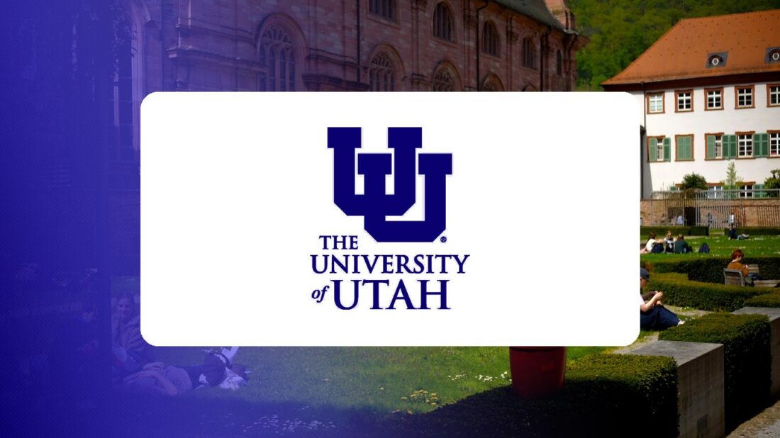 The University of Utah logo over a campus photo tinted in Pathify purple — customer story tile