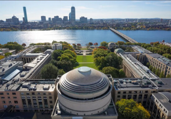 Air view of MIT Sloan campus